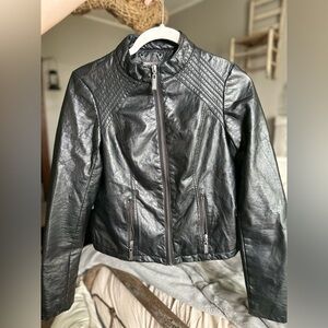 J2 by JouJou Faux Leather Jacket